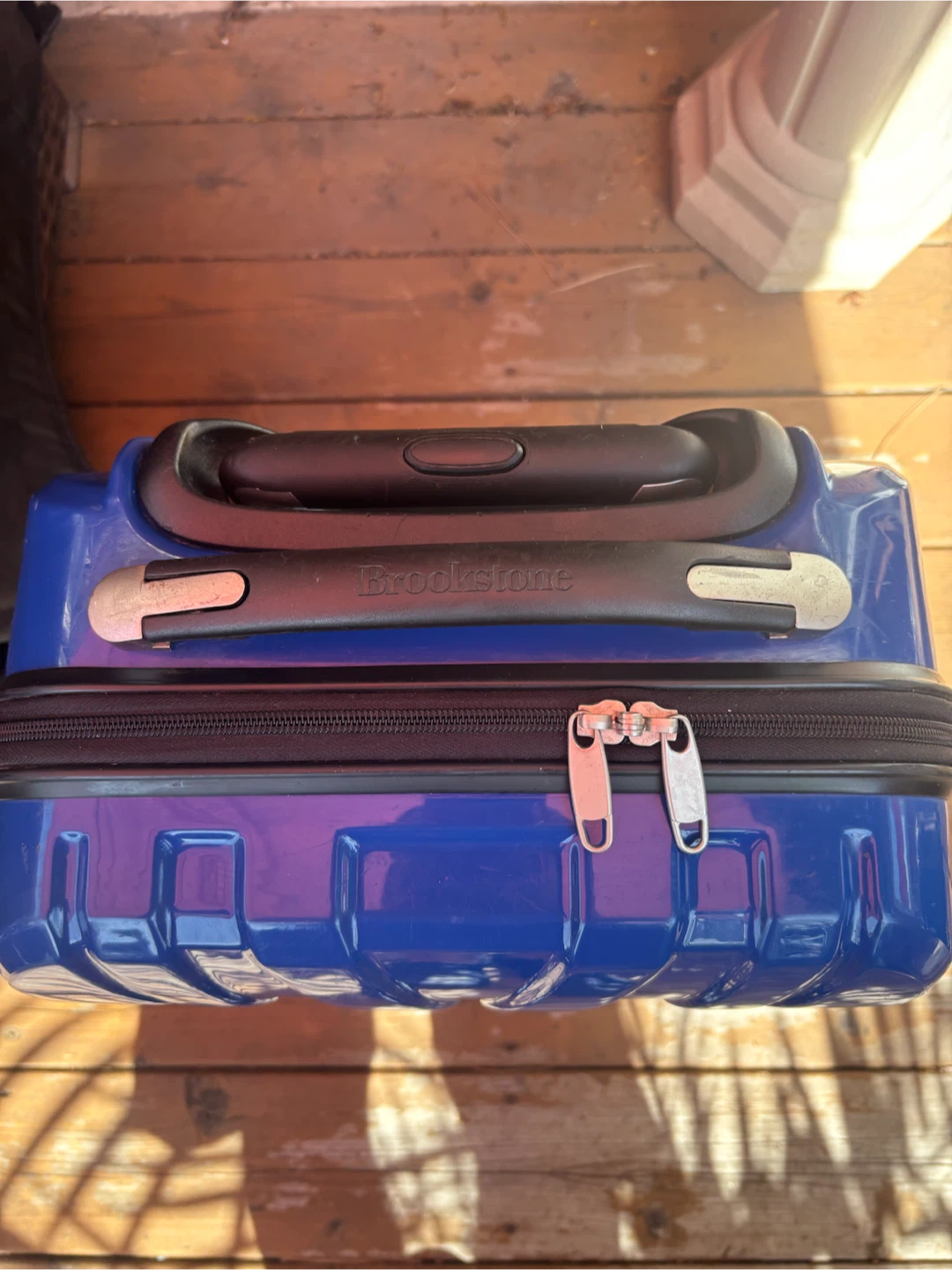 Brookstone Blue Carry-On Luggage - photo 2