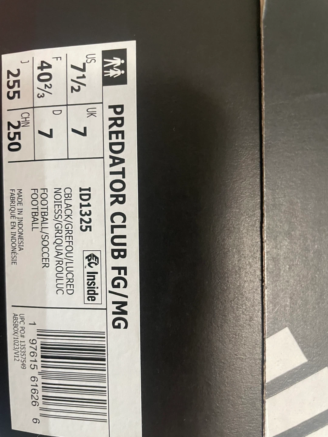 Adidas Predator Club FG/MG Soccer Cleats - photo 3