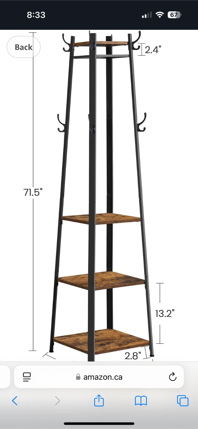 Coat Rack and Shoe Storage
