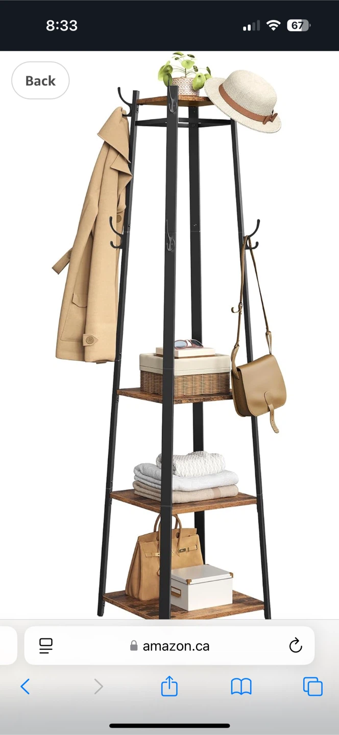 Coat Rack and Shoe Storage - photo 2