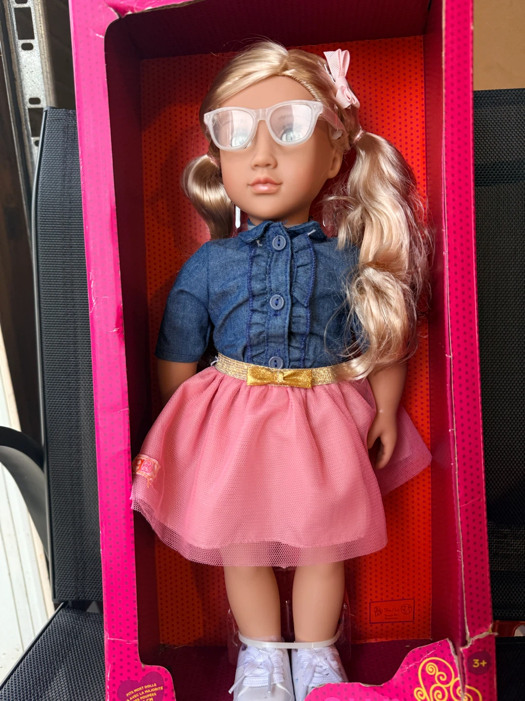 Our Generation Doll with Glasses