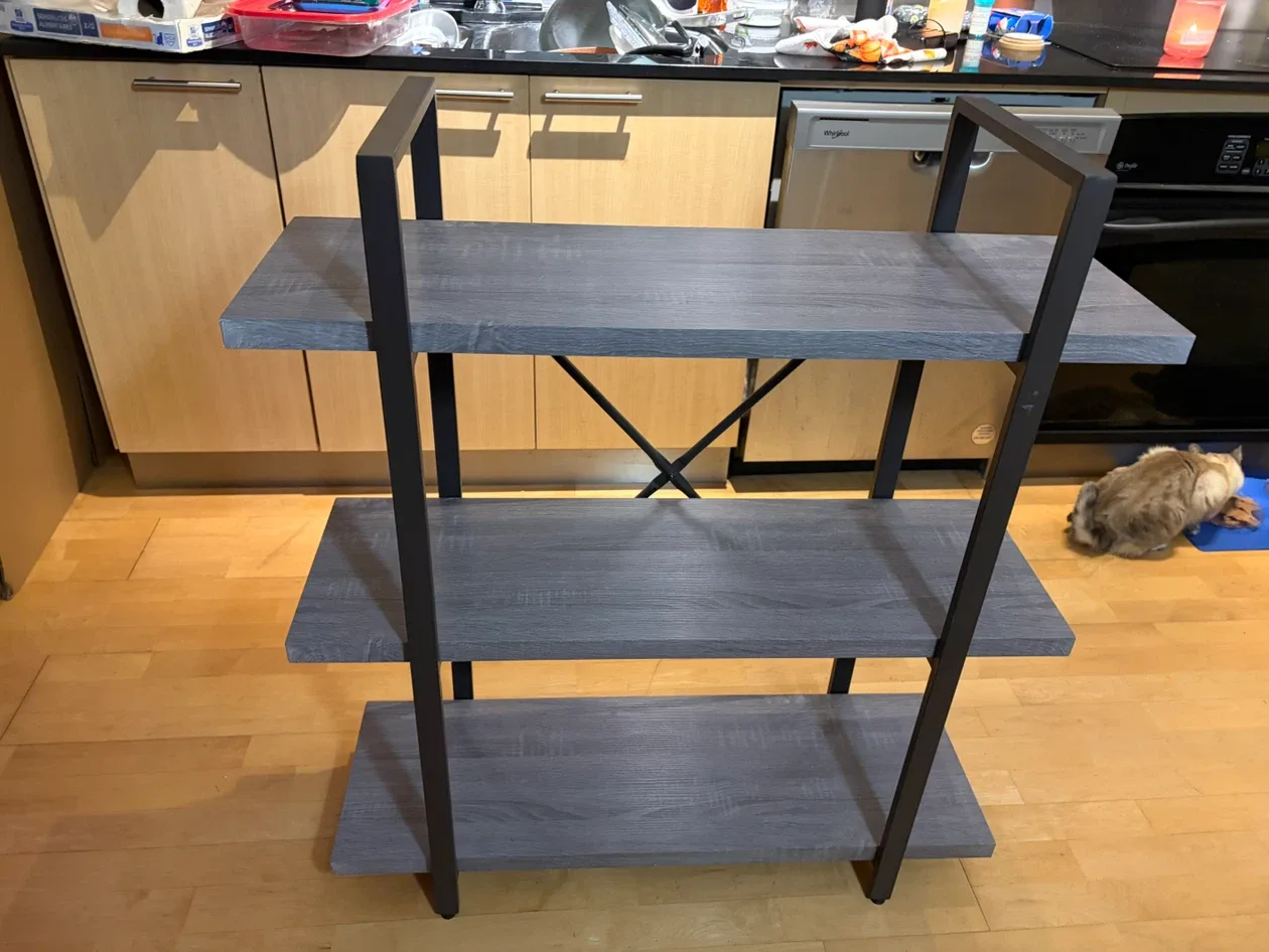 3 tier shelf/bar cart - photo 2