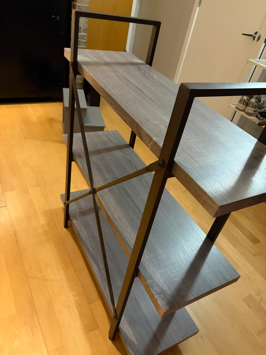 3 tier shelf/bar cart - photo 3