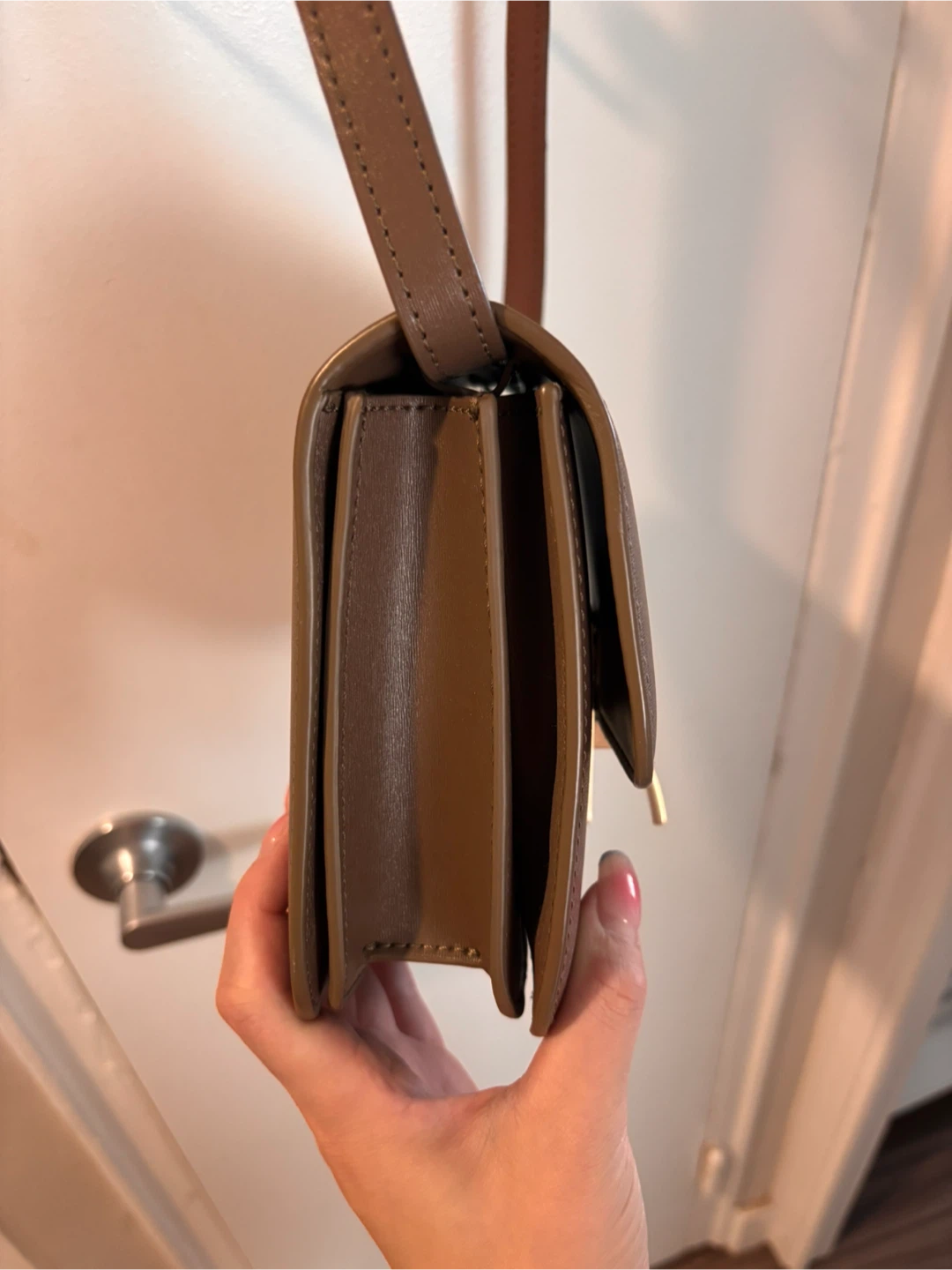 Brown Crossbody Bag from Korea - photo 5
