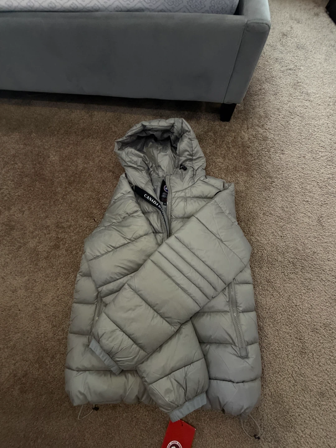 Canada Goose Lightweight Hooded Jacket - Grey - photo 2