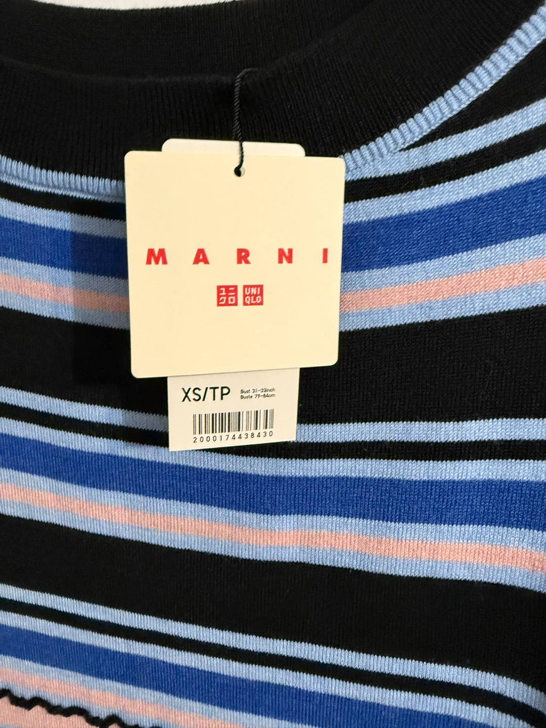 Marni x Uniqlo Striped Tank Dress XS/TP - photo 3