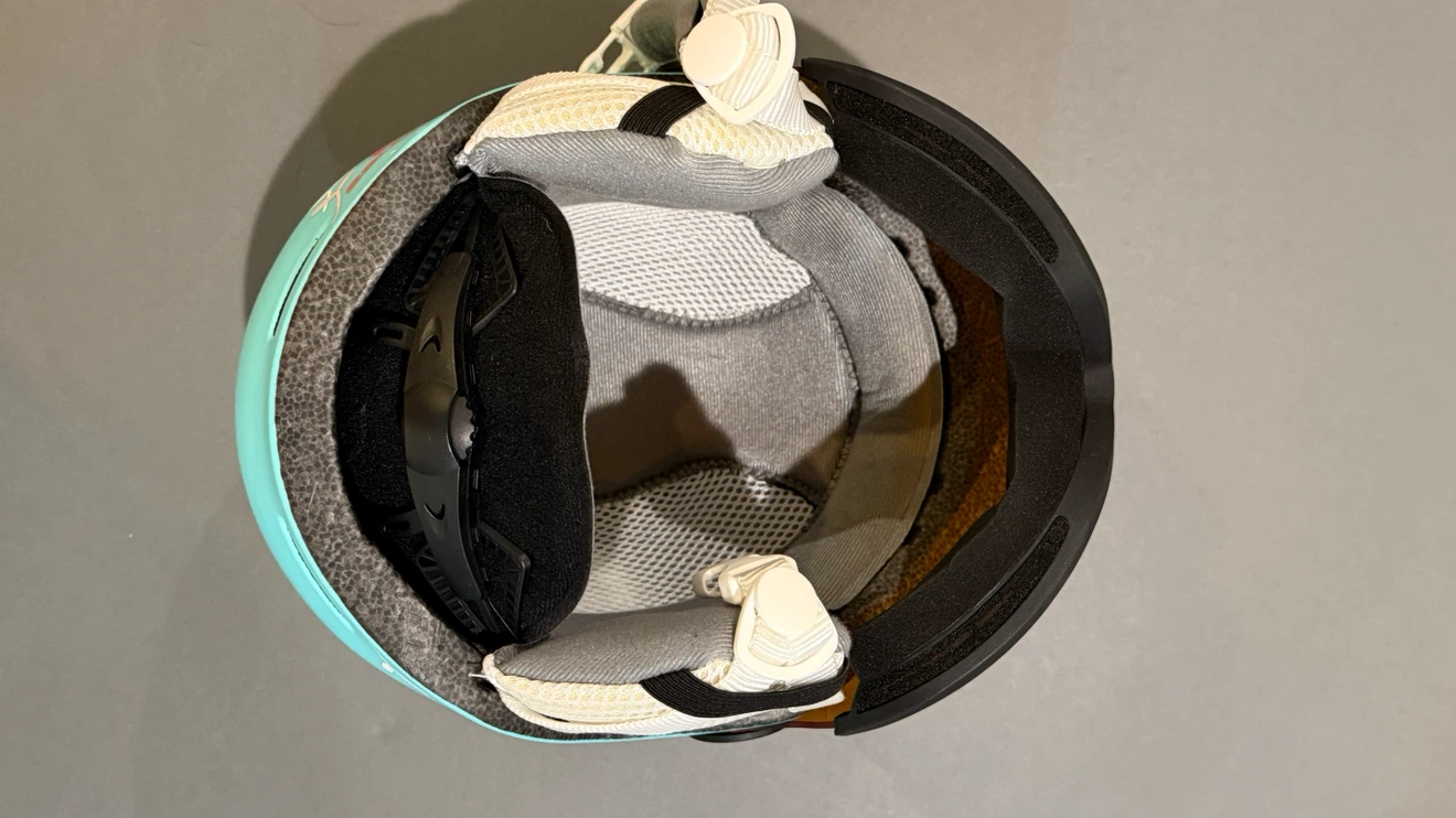 Salomon Orka Visor Junior Ski Helmet – Bleached Aqua - photo 4