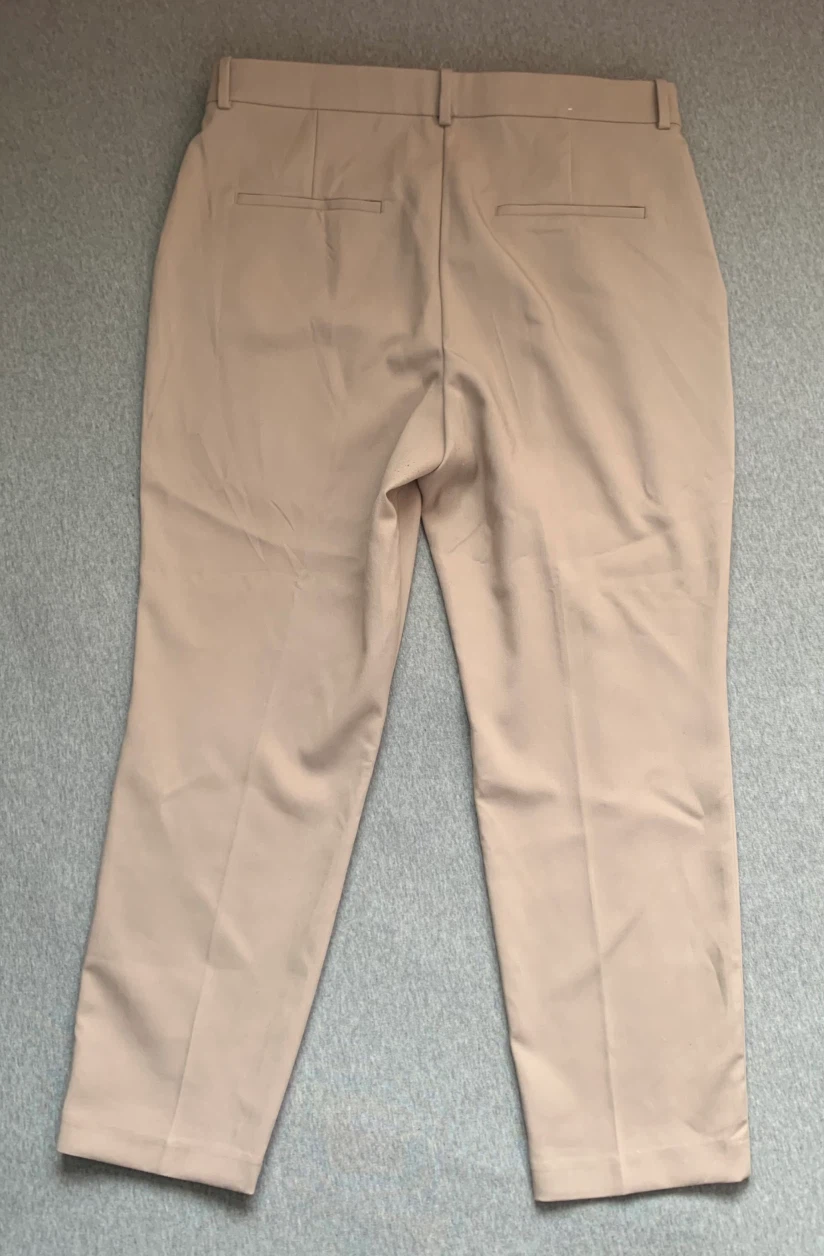 H&M Women's Beige Trousers Size 18 - photo 2