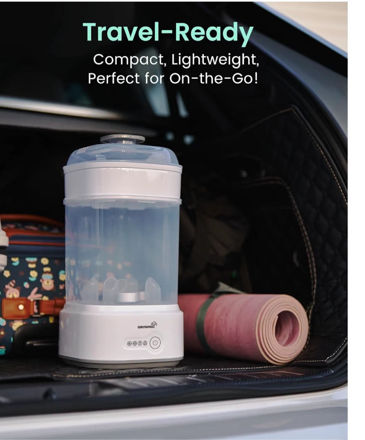 Grownsy Compact Baby Bottle Sterilizer and Dryer - photo 5