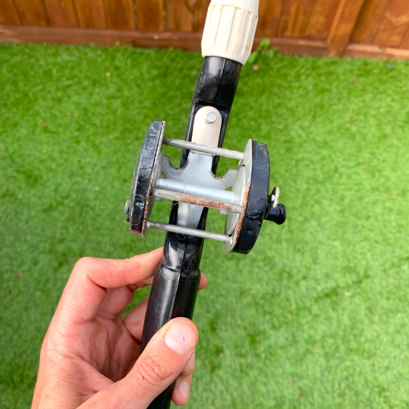 Small Fishing Rod 45" with Reel Compact Basic Fishing Pole - photo 5