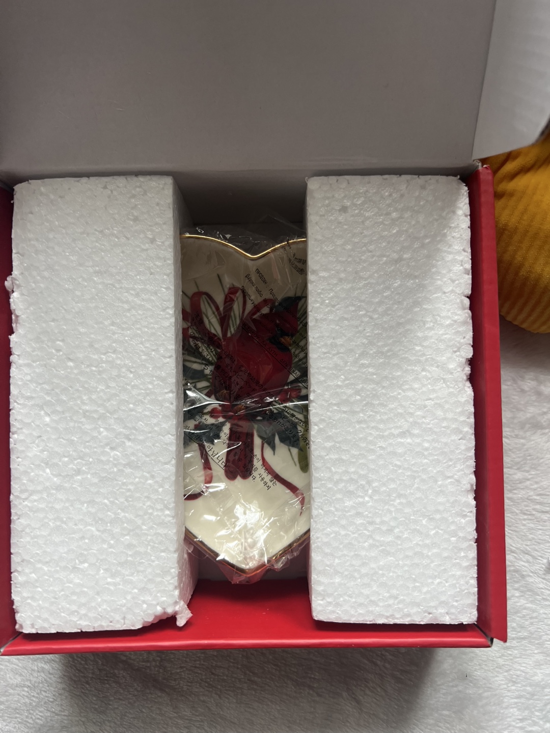 Lenox Winter Greetings Heart Candy Dish - photo 3