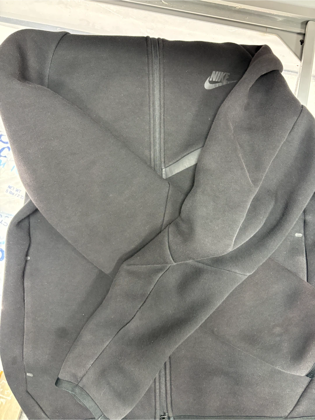 Nike Tech Fleece Full-Zip Hoodie Black - photo 3