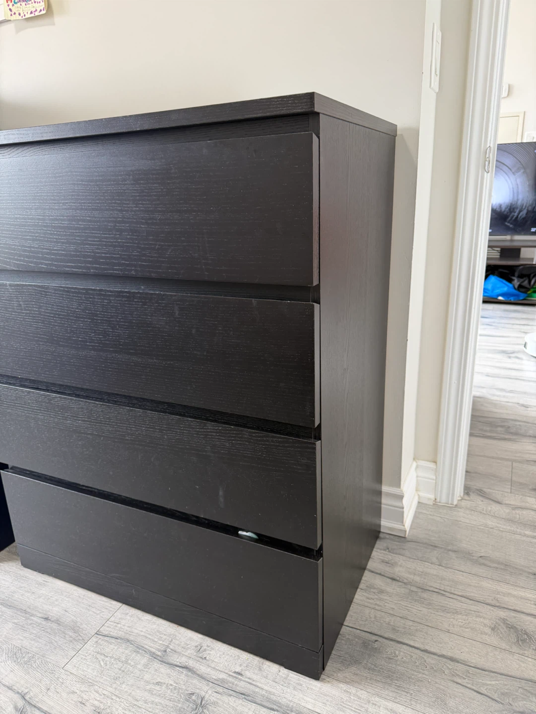 IKEA Malm 4-Drawer Chest - photo 2