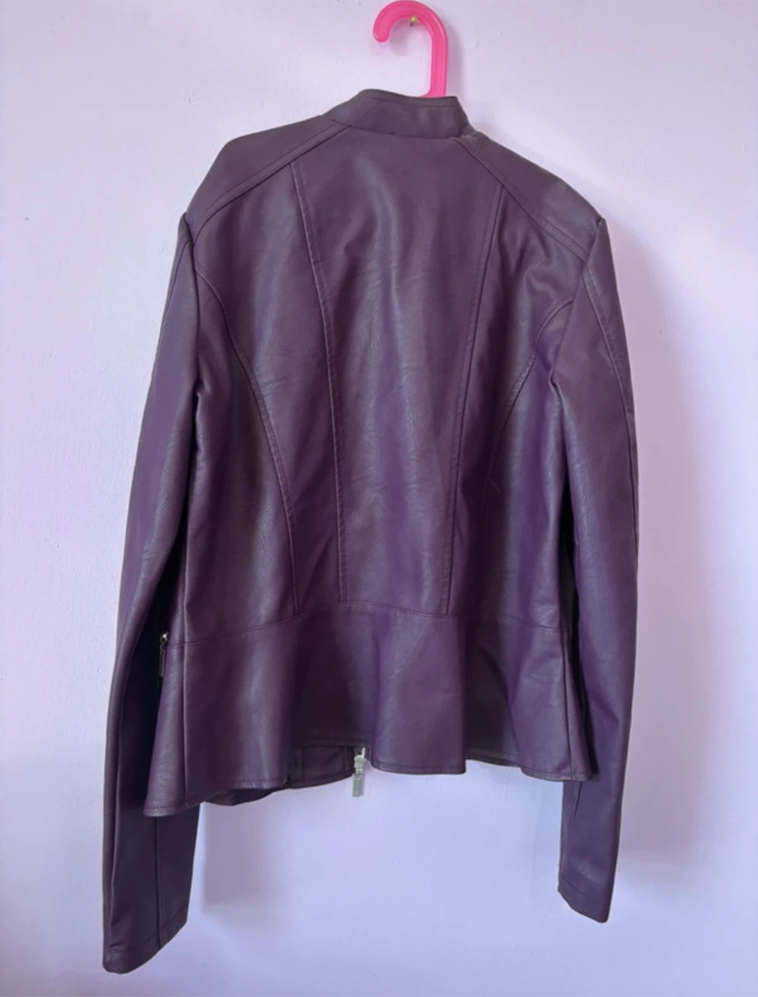 Baccini faux leather jacket - photo 5