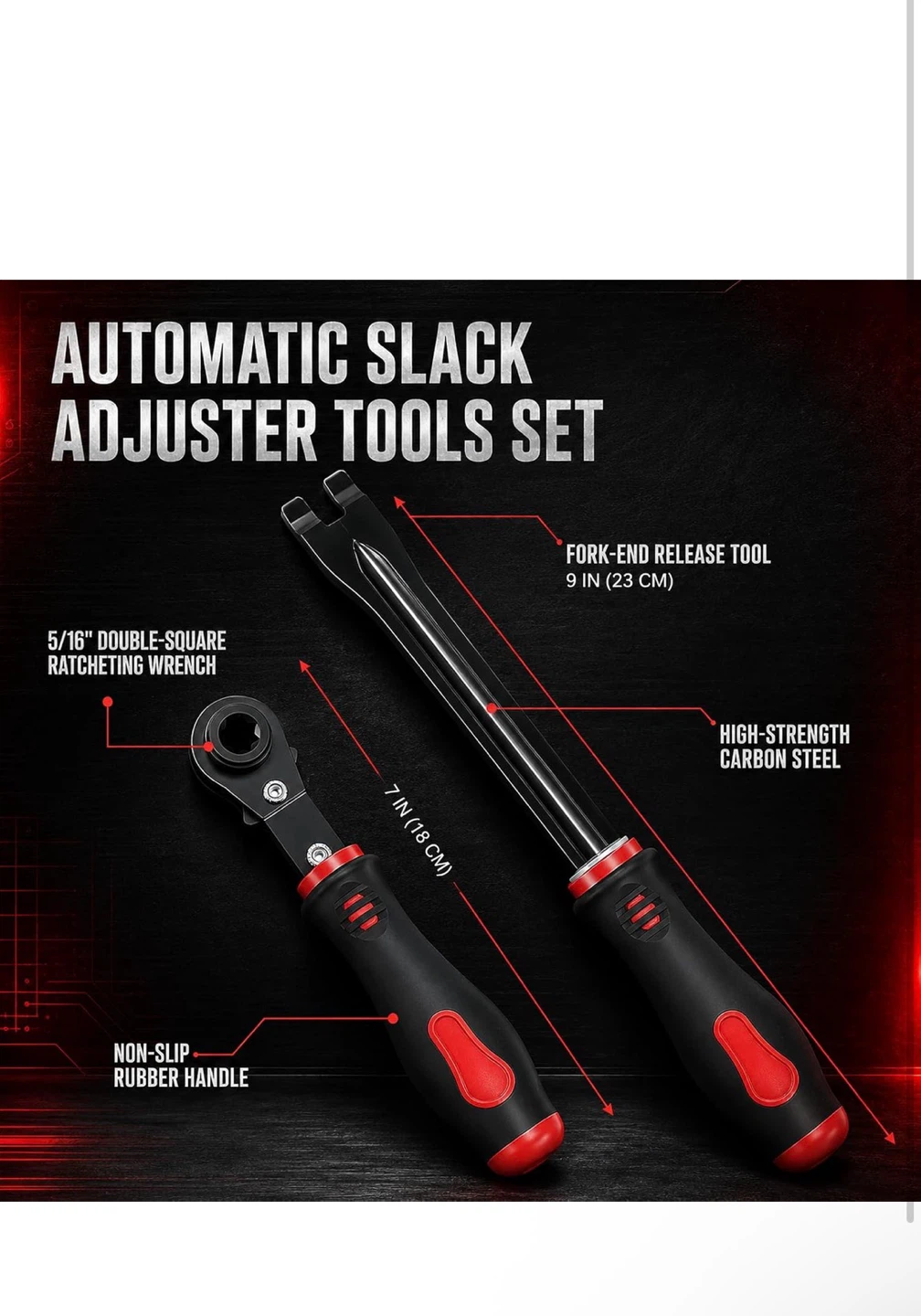 EXJIOTA Automatic Slack Adjuster Tool Set