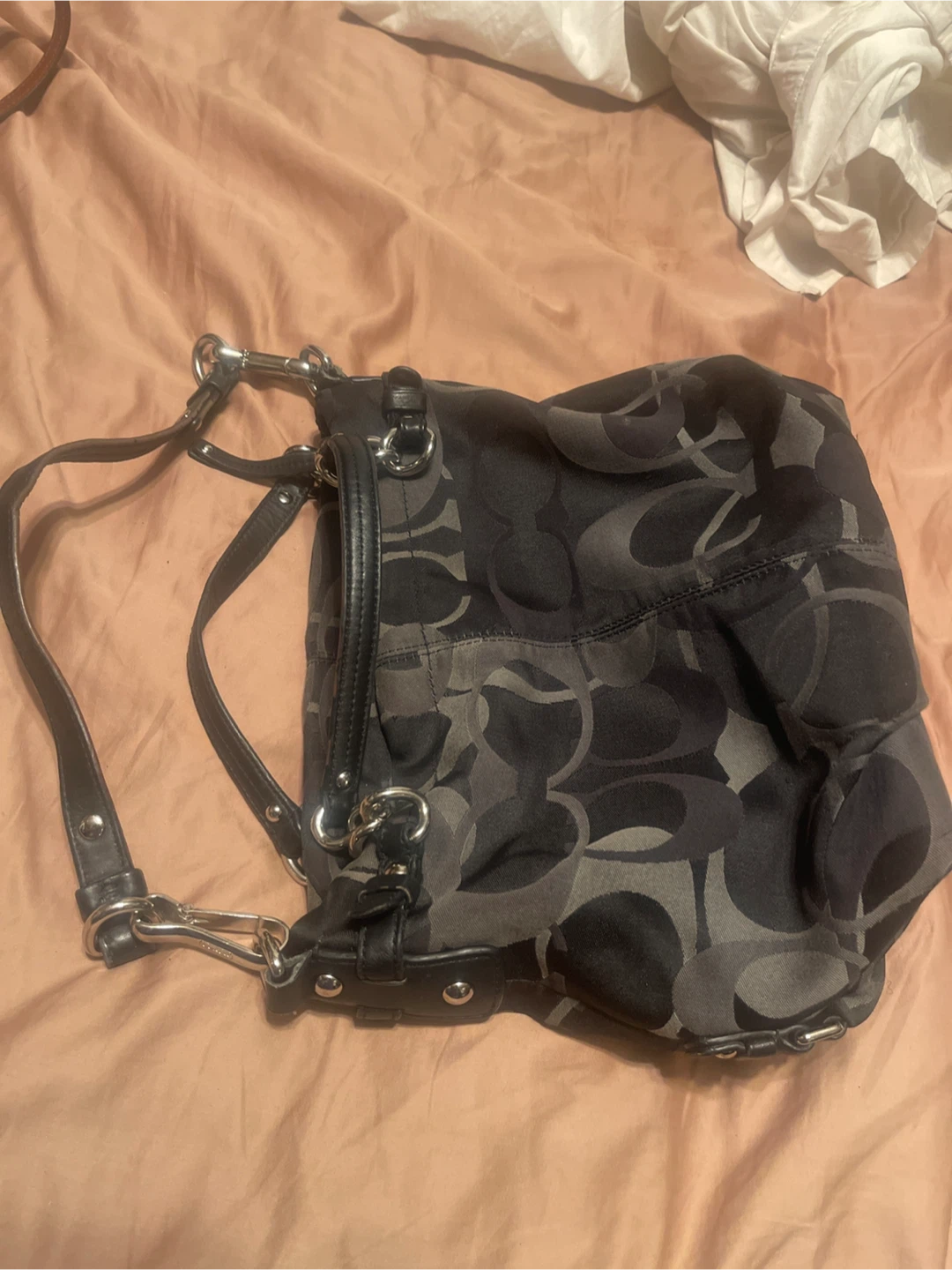 Coach Signature Hobo Shoulder Bag - photo 3