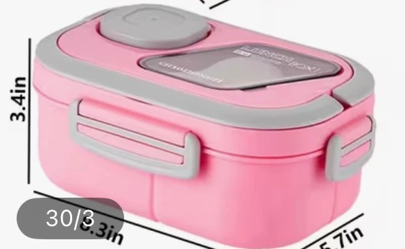Pink Lunch Box
