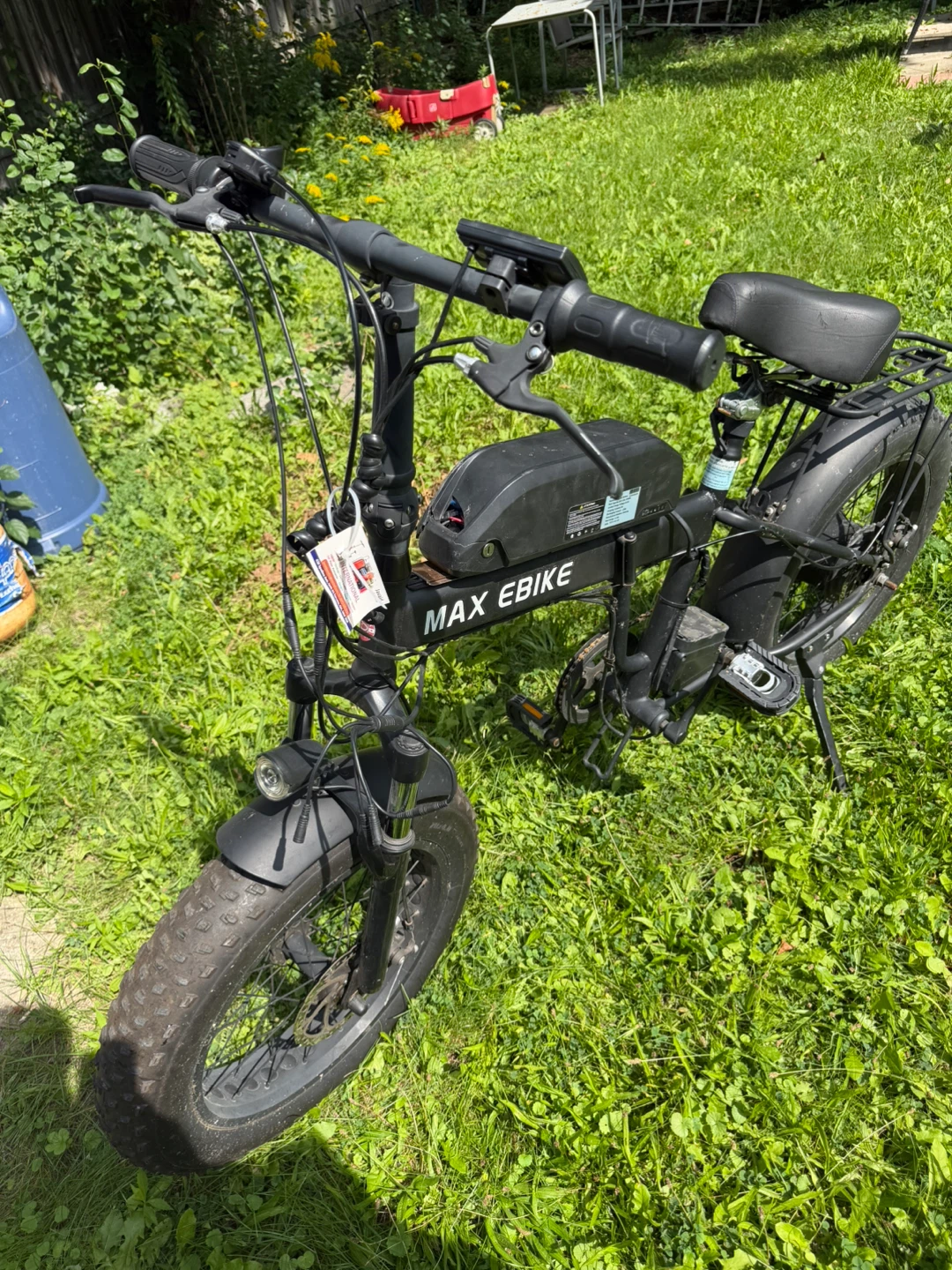 Max Ebike Folding Fat Tire Electric Bike