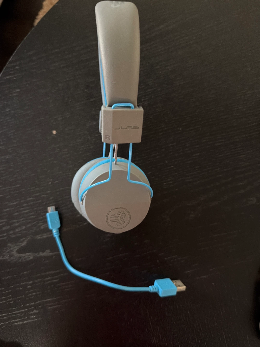 JLab wired on-ear headphones