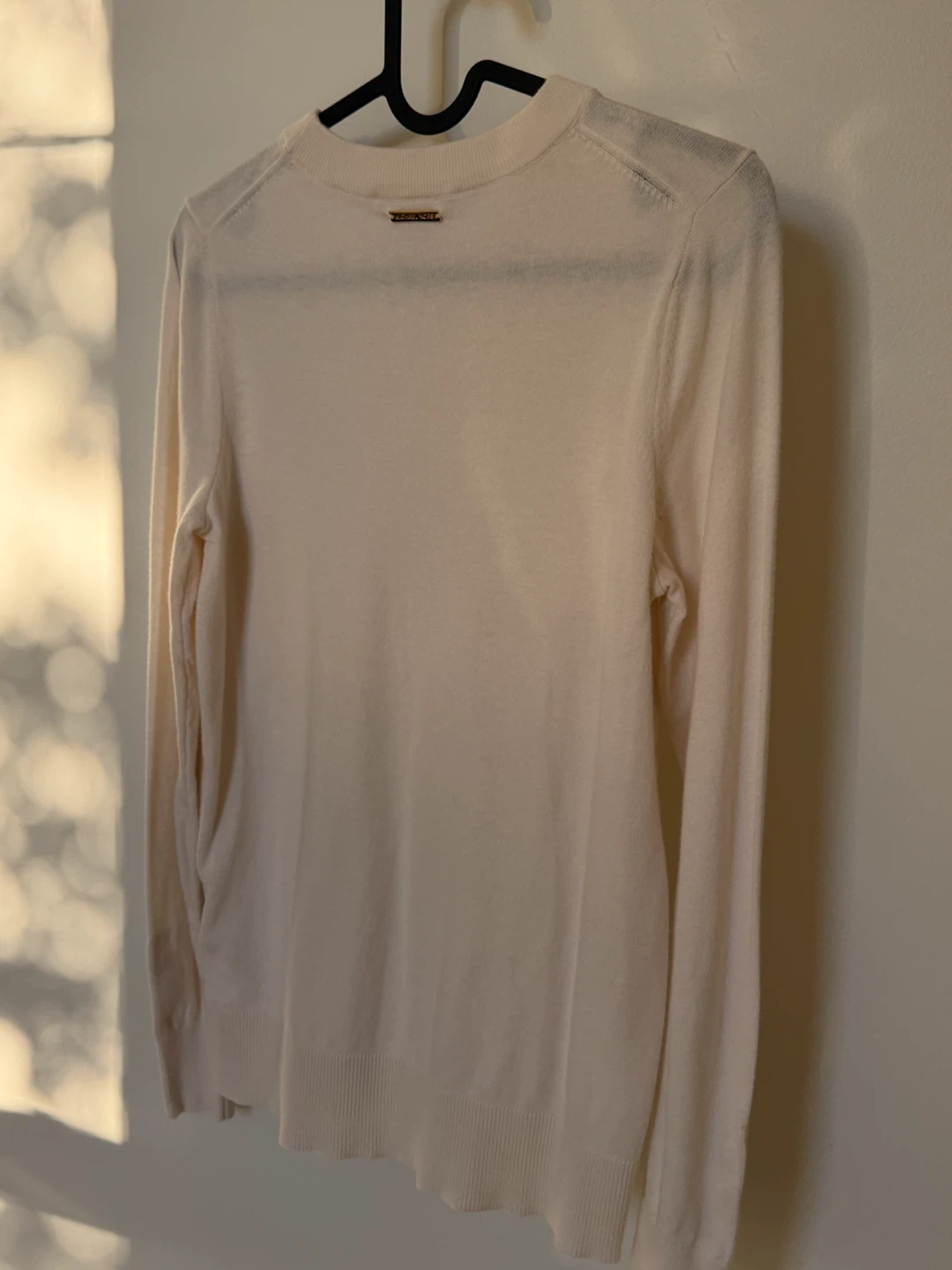 Michael Kors Cream Long Sleeve Sweater - photo 2