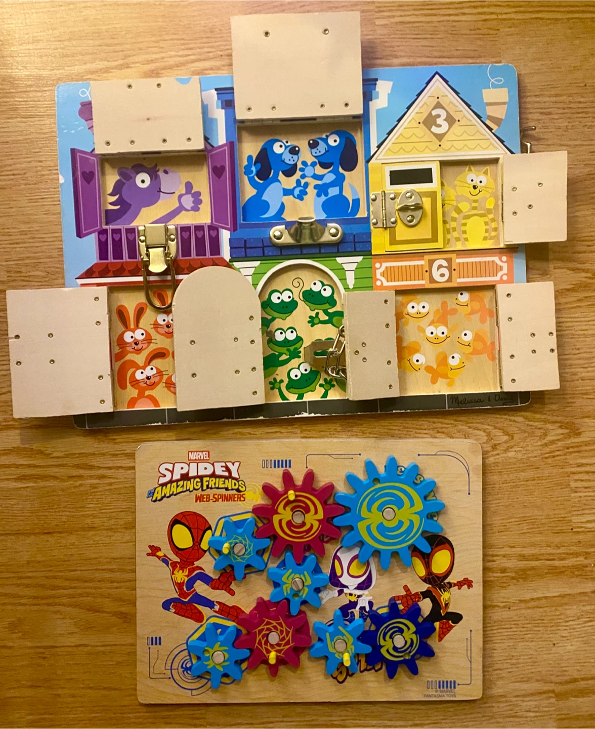 Wooden motor skills activity boards - photo 2