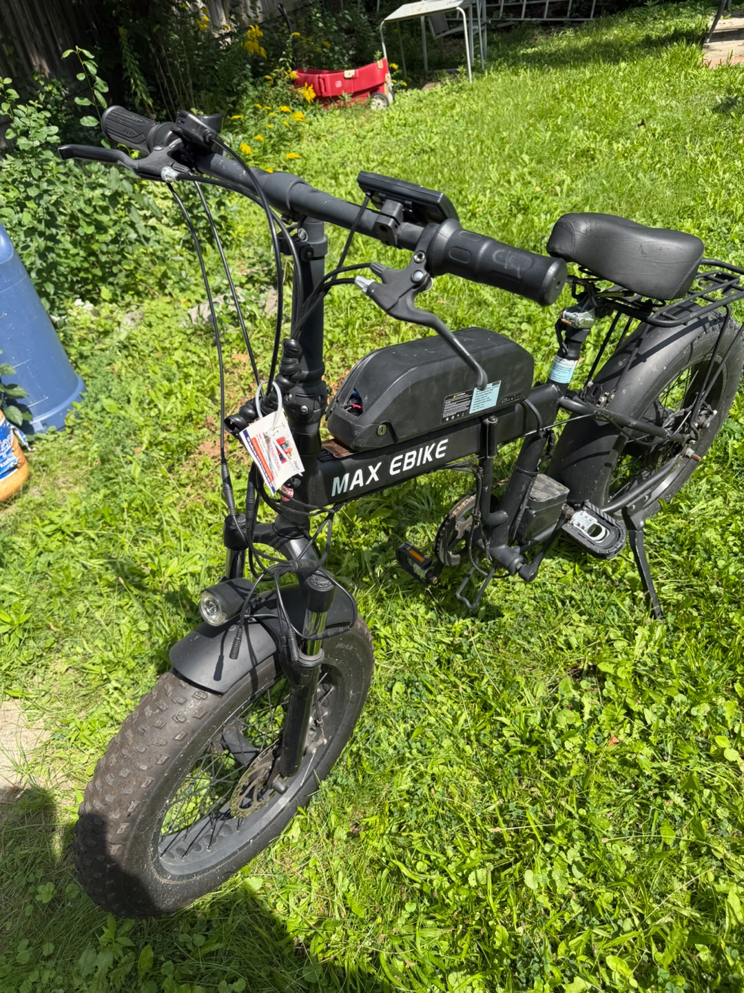 Max Ebike Fat Tire Folding Electric Bike - photo 3