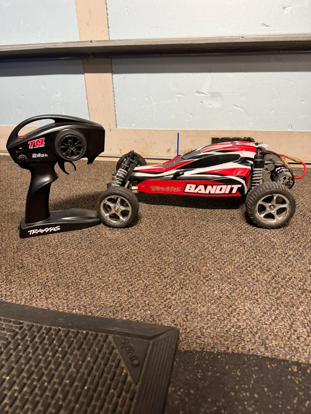Traxxas Bandit RC Car with TQ Controller