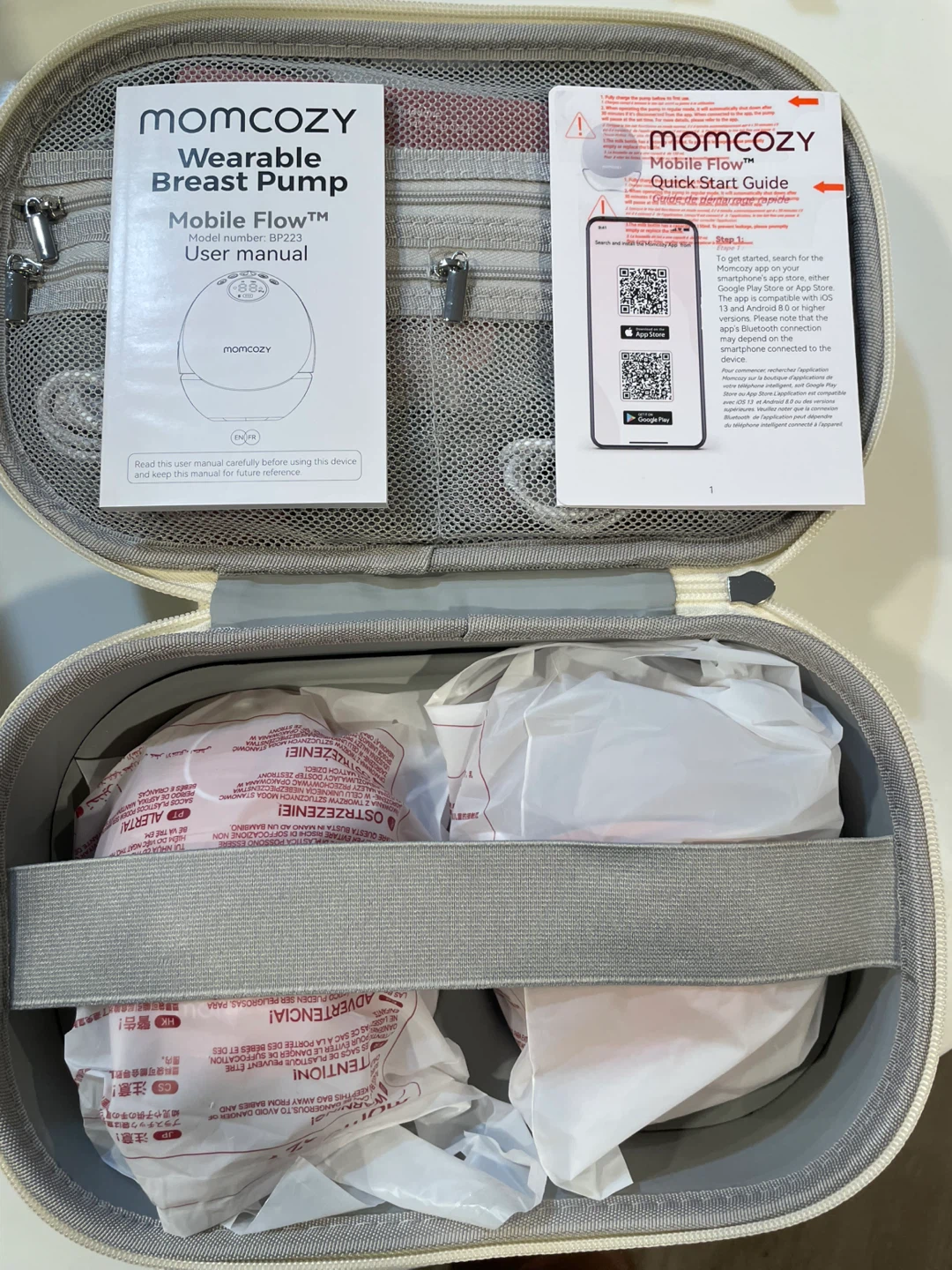Momcozy Mobile Flow Wearable Breast Pump NEW - photo 4