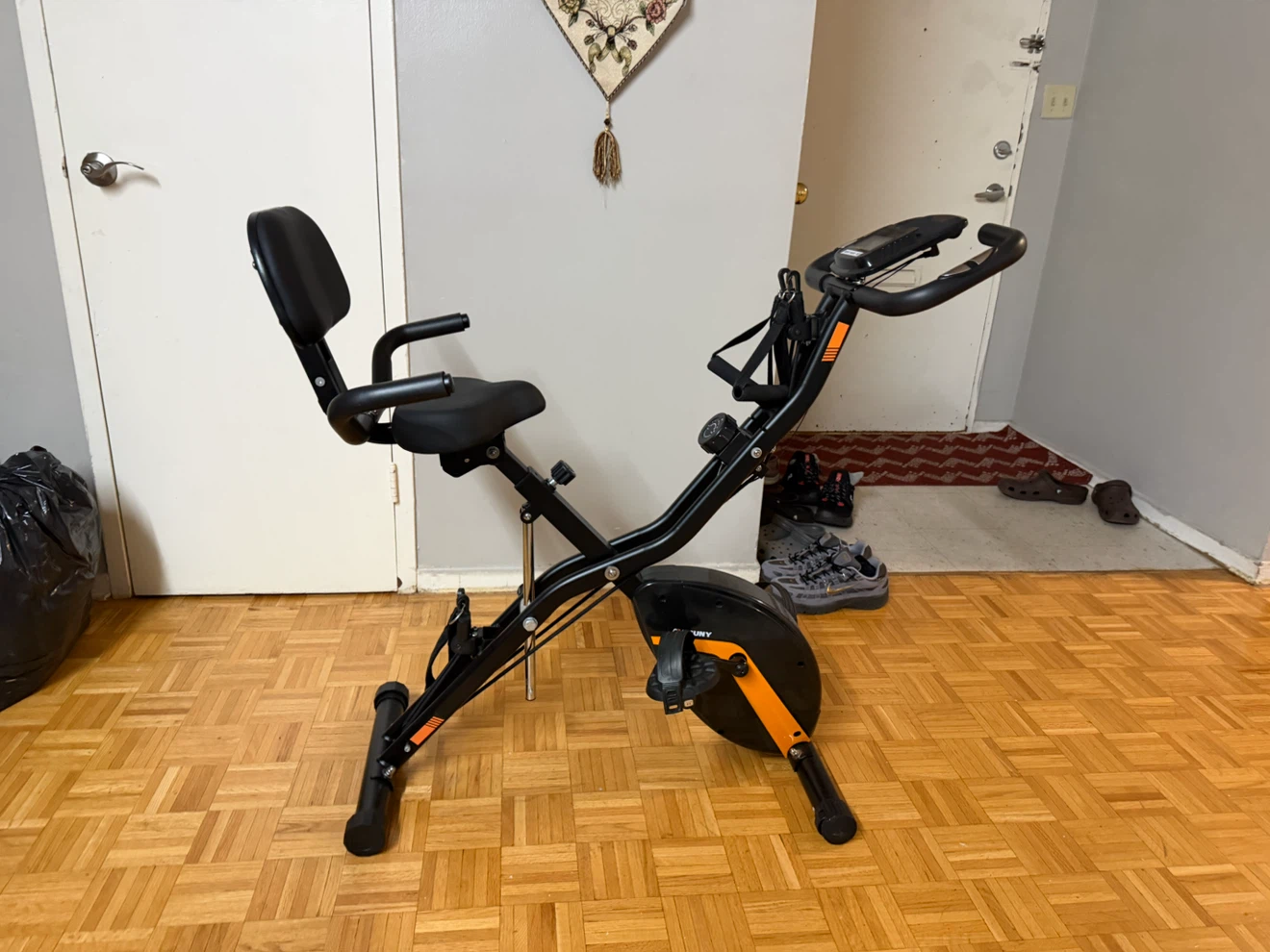 MOSUNY Folding Exercise Bike - photo 2