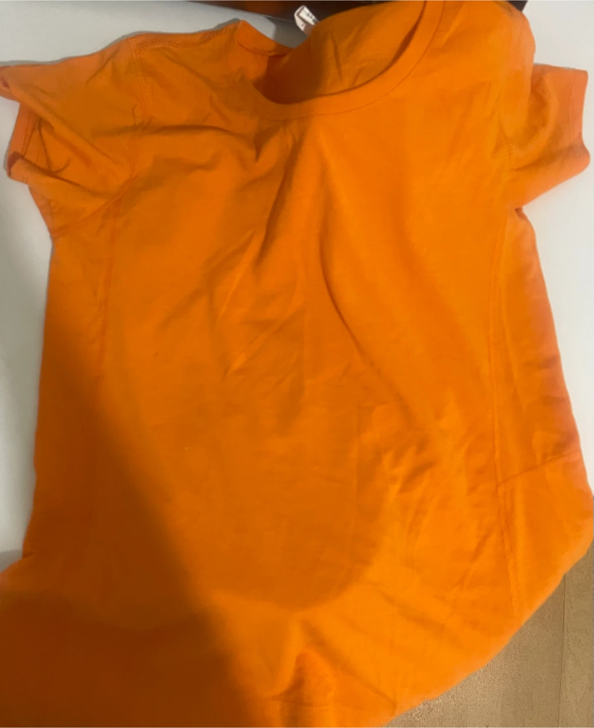 Lululemon Orange T-Shirt
