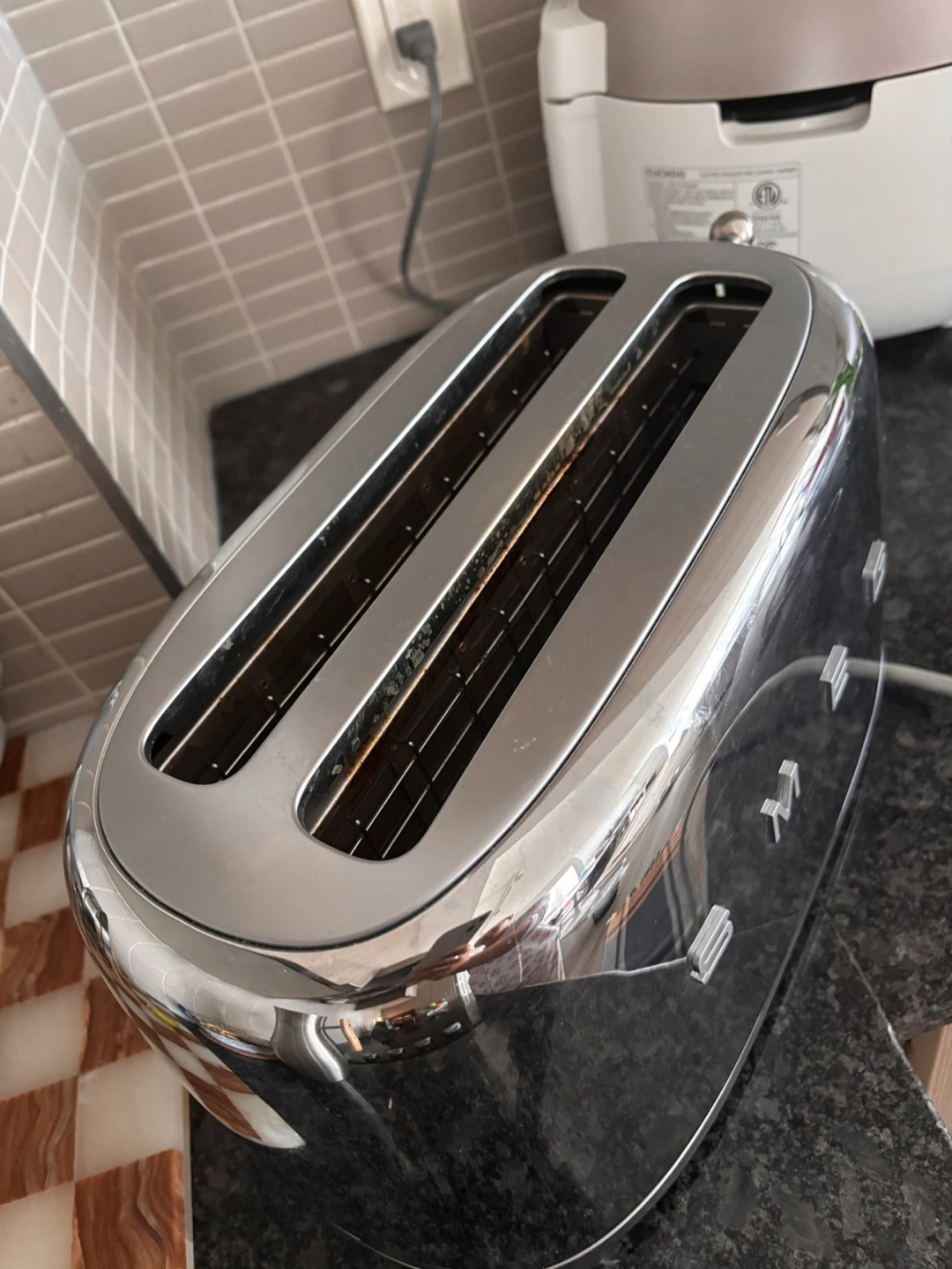 Smeg 2-Slice Toaster Chrome - photo 2