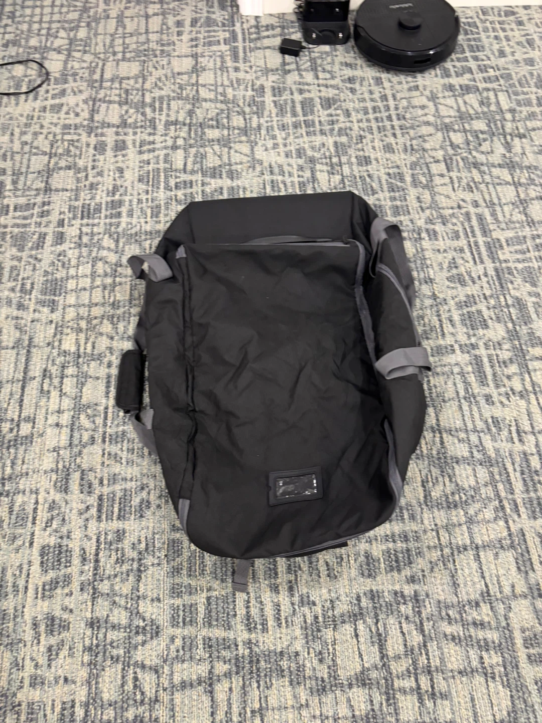 Black Rolling Duffle Bag - photo 3