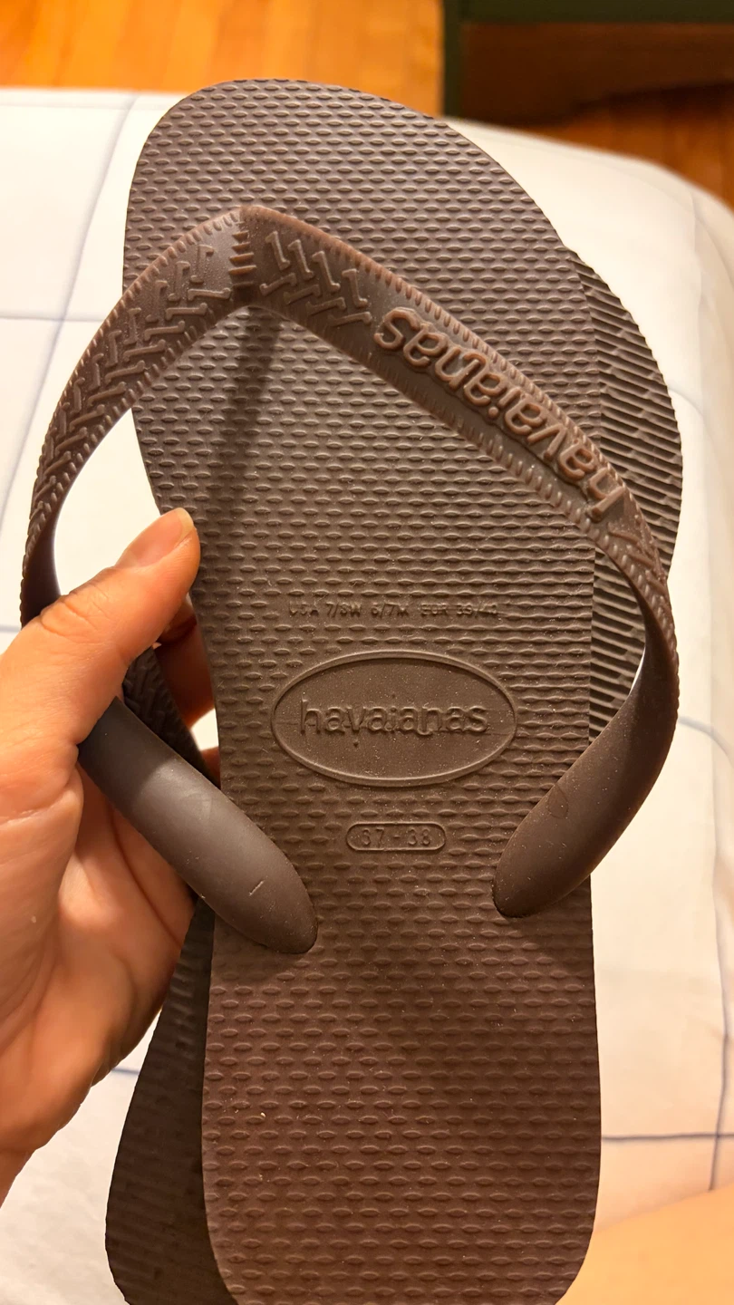 Havaianas Brown Flip-Flops Size 37/38 - photo 2