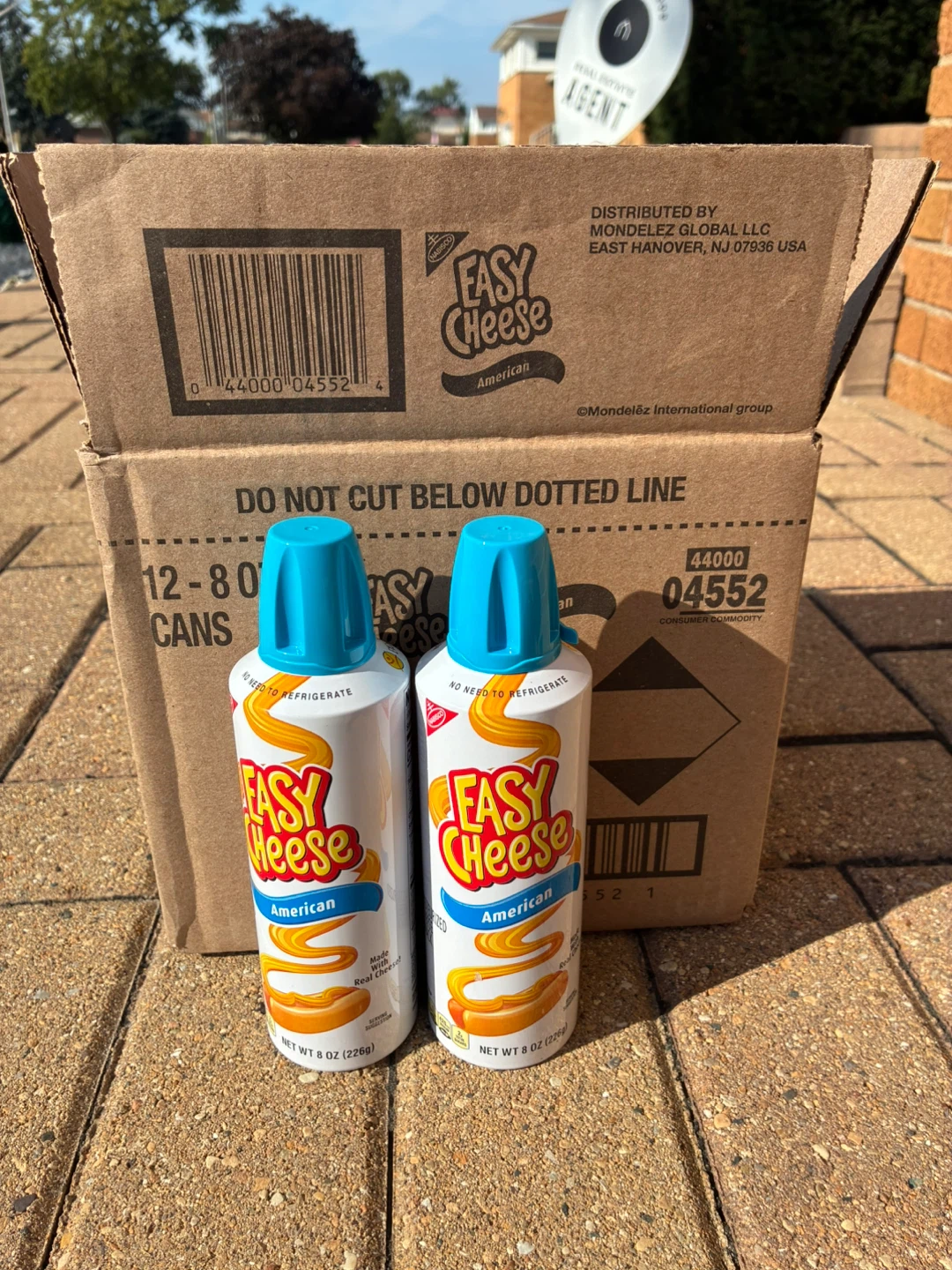 Easy Cheese American 8 oz Cans (12)