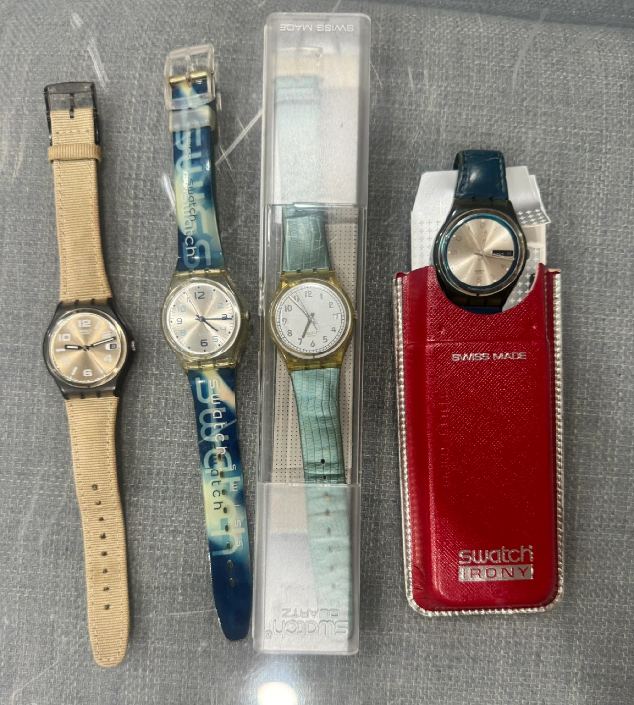 Set of 4 Swatch Watches