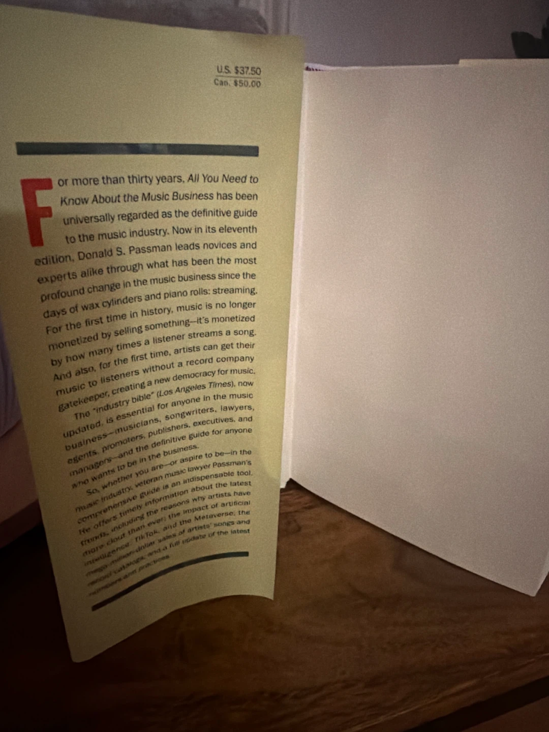 All You Need to Know About the Music Business 11th Ed. - photo 3
