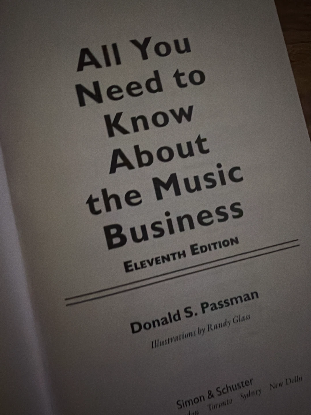 All You Need to Know About the Music Business 11th Ed. - photo 5