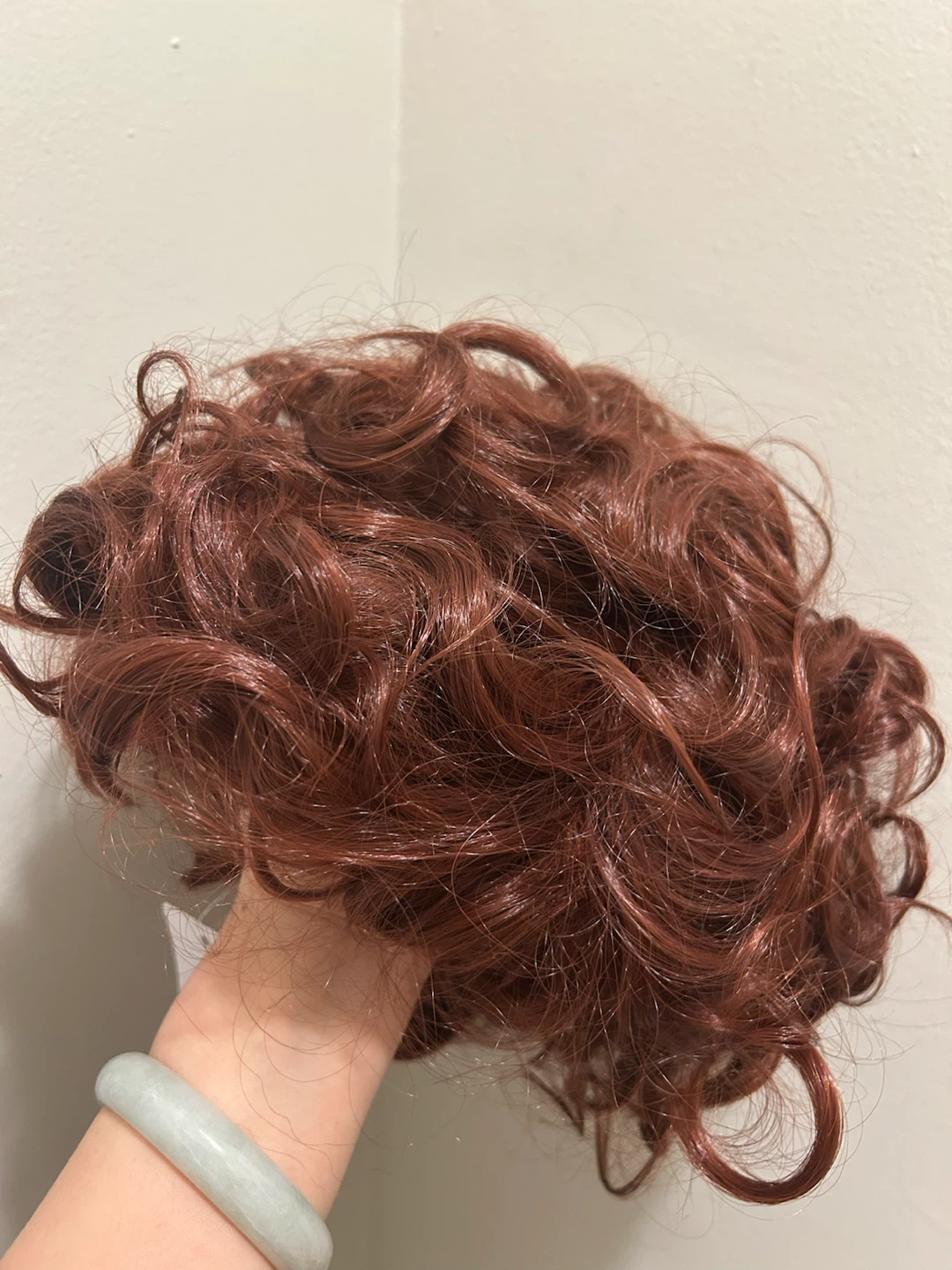 BNWT WIG SIS Short Voluminous Curly Wig - Auburn / Copper Brown