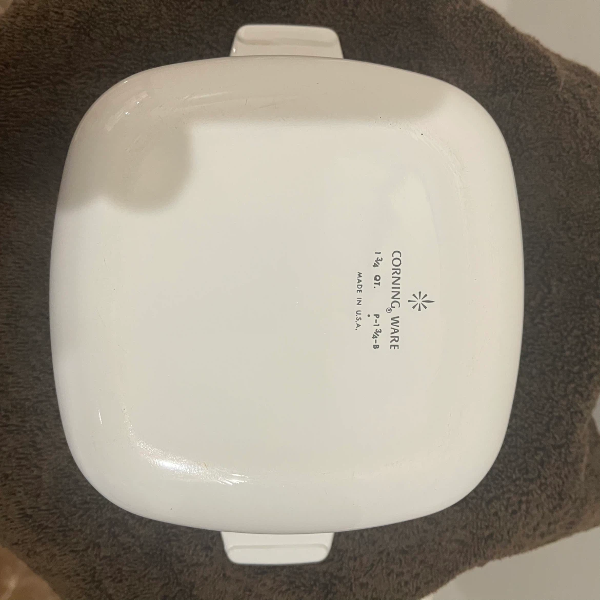 CorningWare Blue Cornflower Casserole Dish 1.75 Qt - photo 4