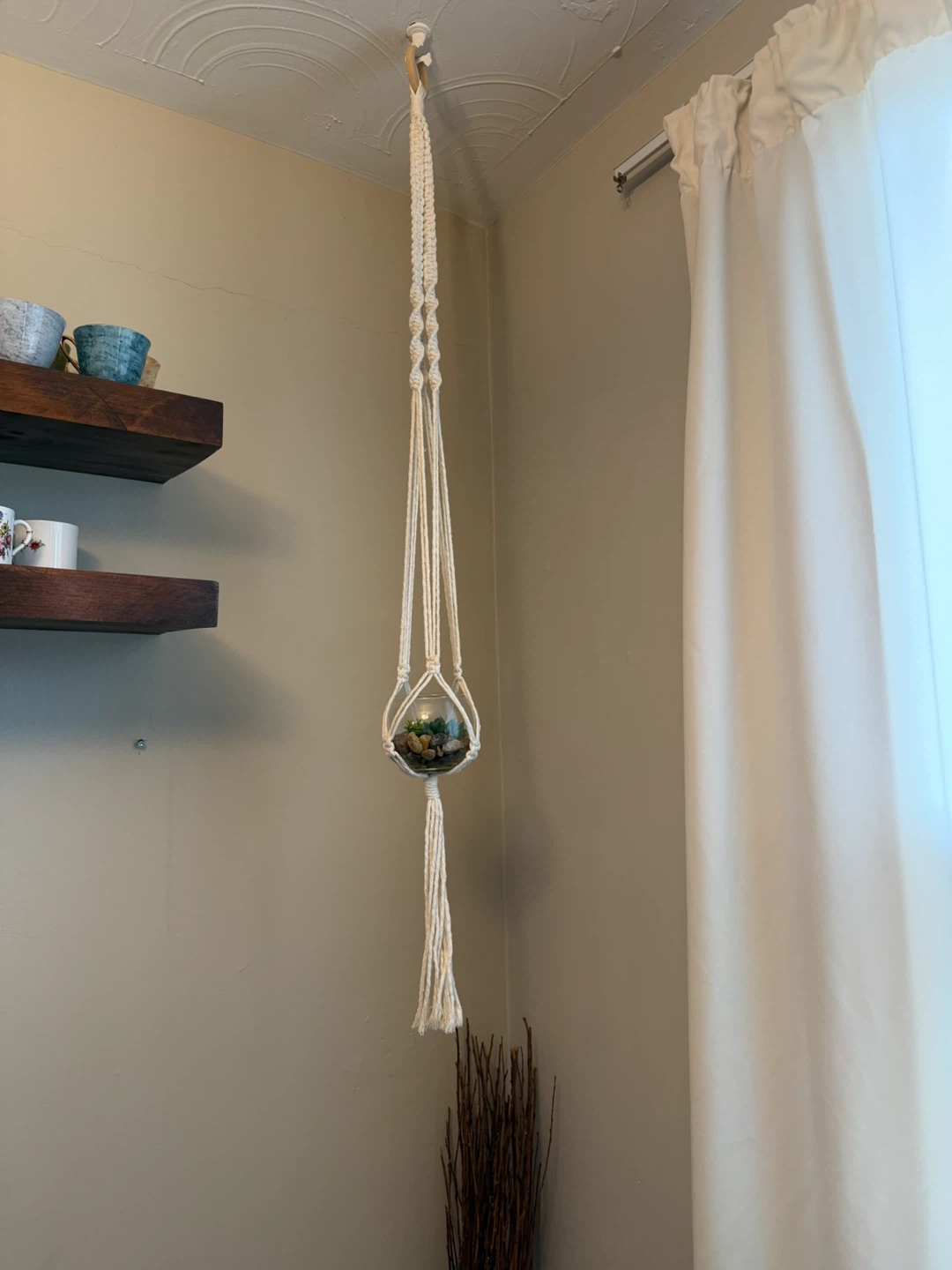 Macrame Hanging Plant Holder