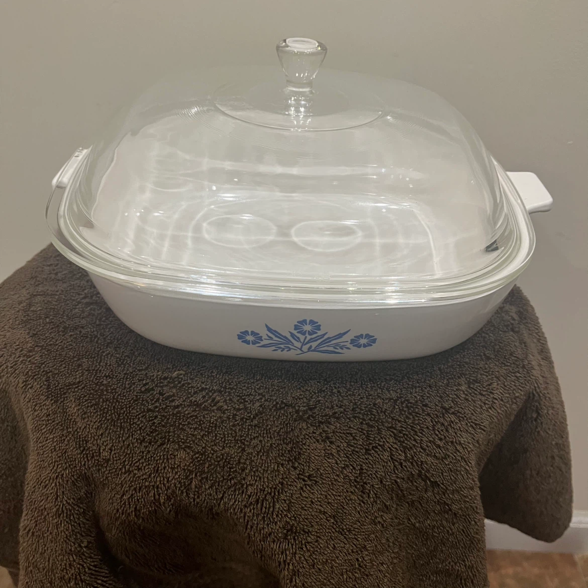 CorningWare Blue Cornflower Casserole Dish - photo 2