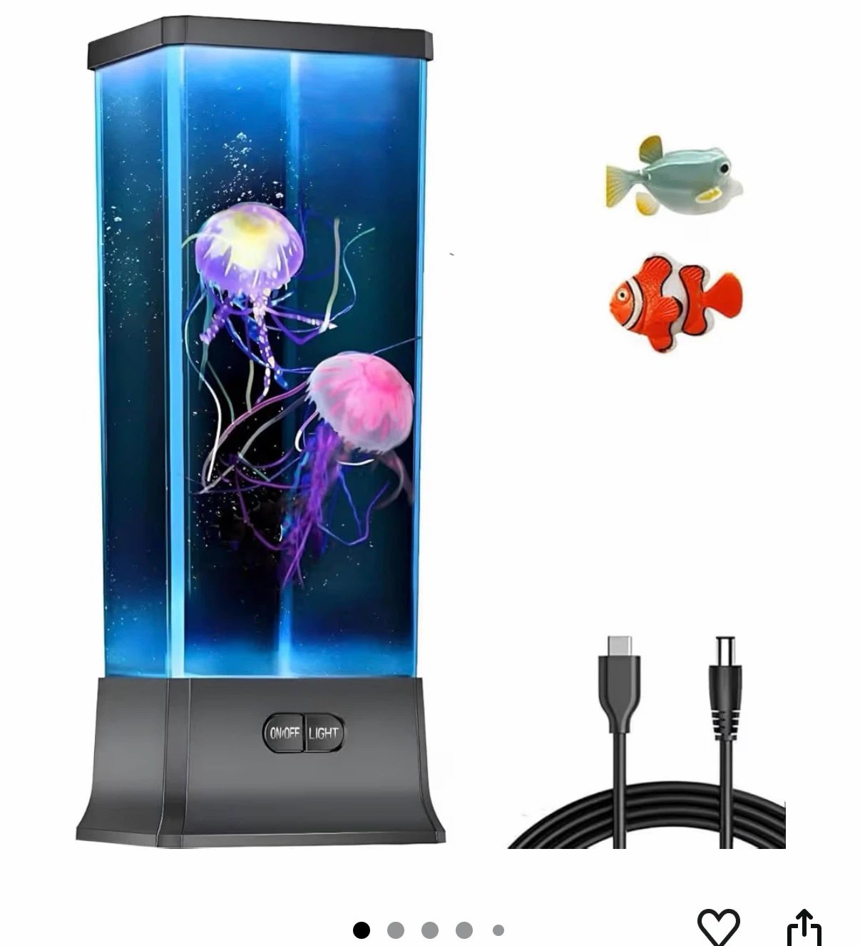 Jellyfish Mood Lamp from amazon. - photo 3