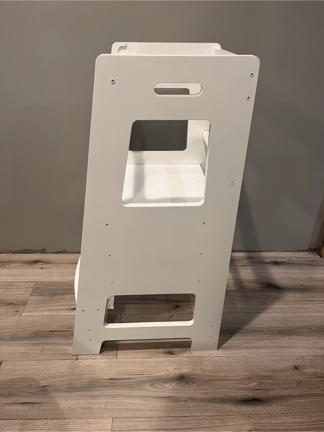 White Toddler Learning Tower Kitchen Stool - photo 3