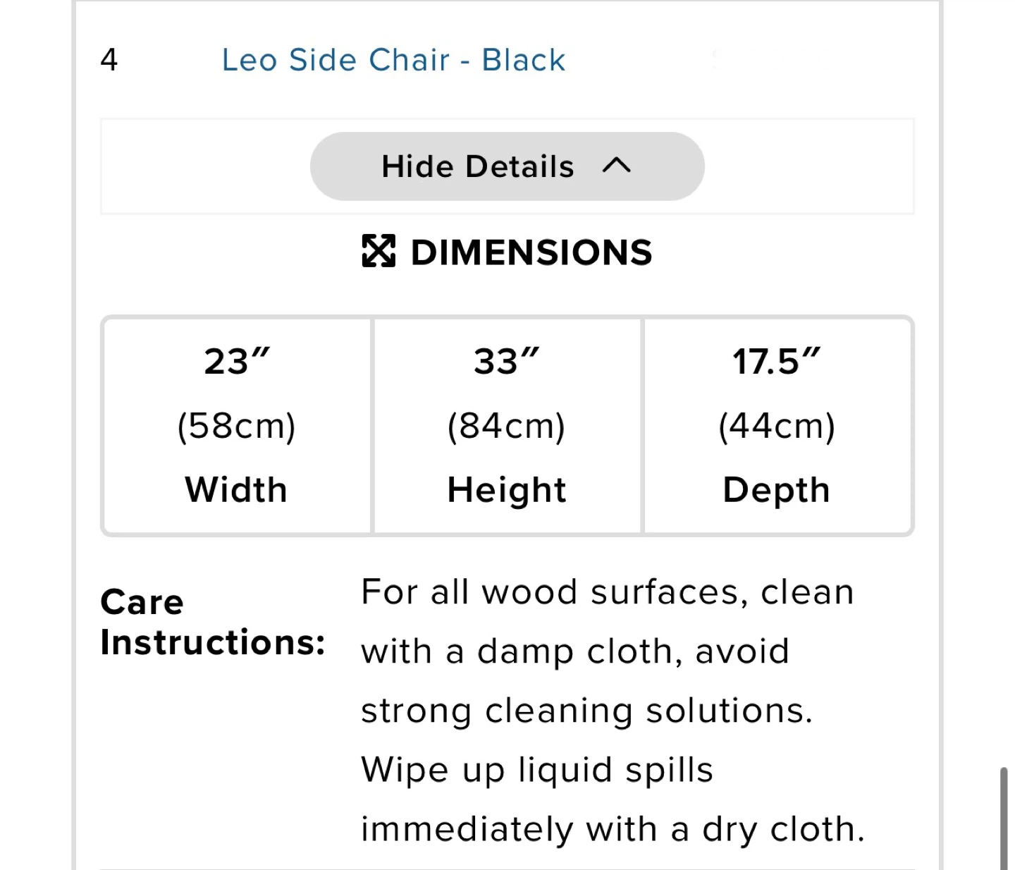 Leo Round Table and 4 Side Chairs - photo 4