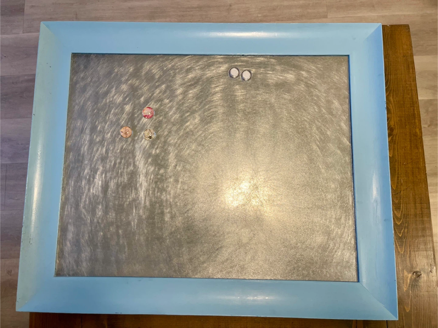 Light Blue Magnetic Memo Board - photo 2