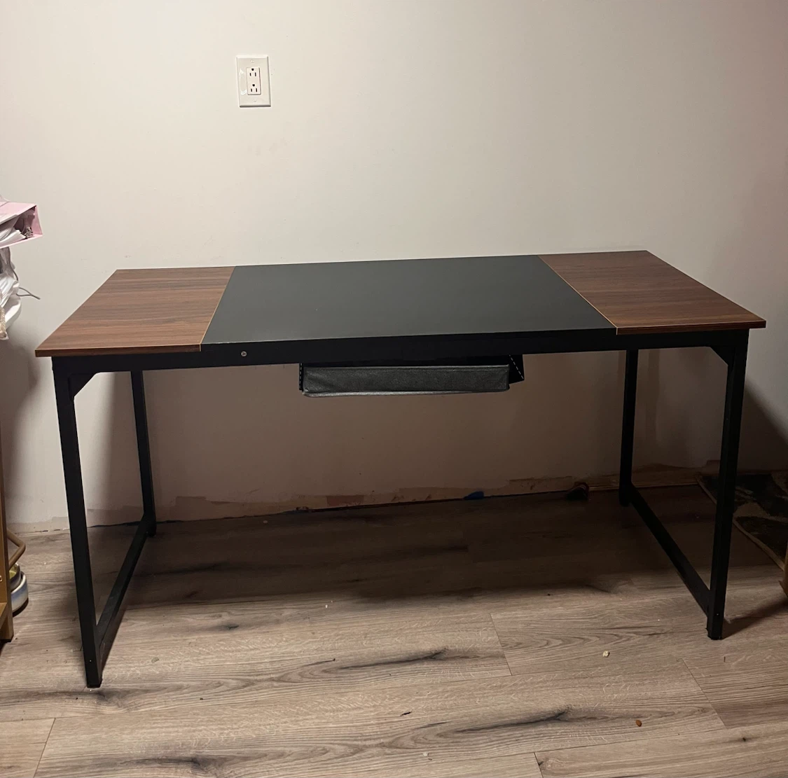 Modern Two-Tone Home Office Desk