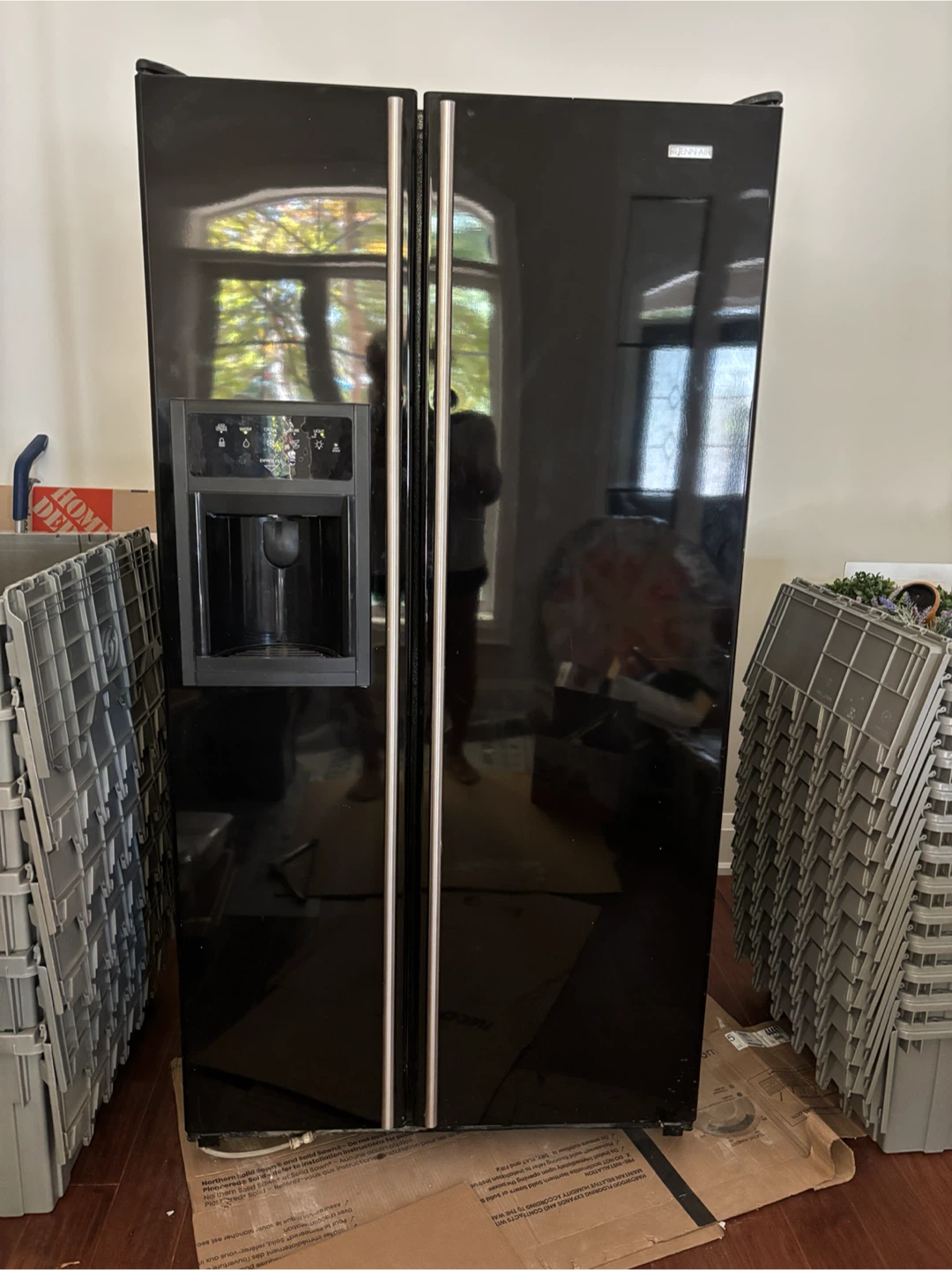 Jenn-Air Black Side-by-Side Refrigerator - photo 2