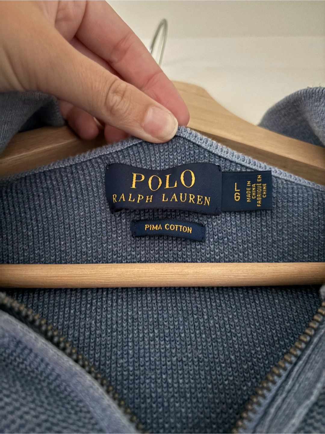 Polo Ralph Lauren Pima Cotton Quarter-Zip Sweater - photo 2