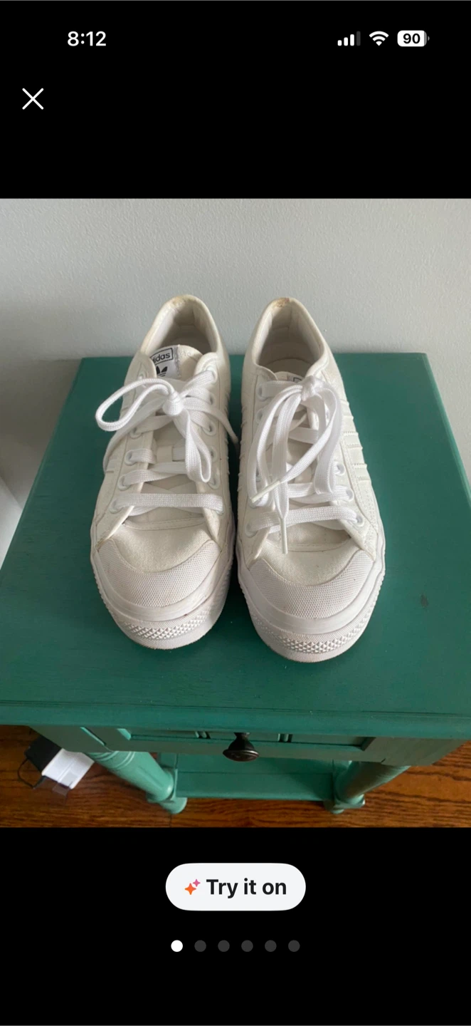 Adidas Nizza Platform Sneakers sz 7