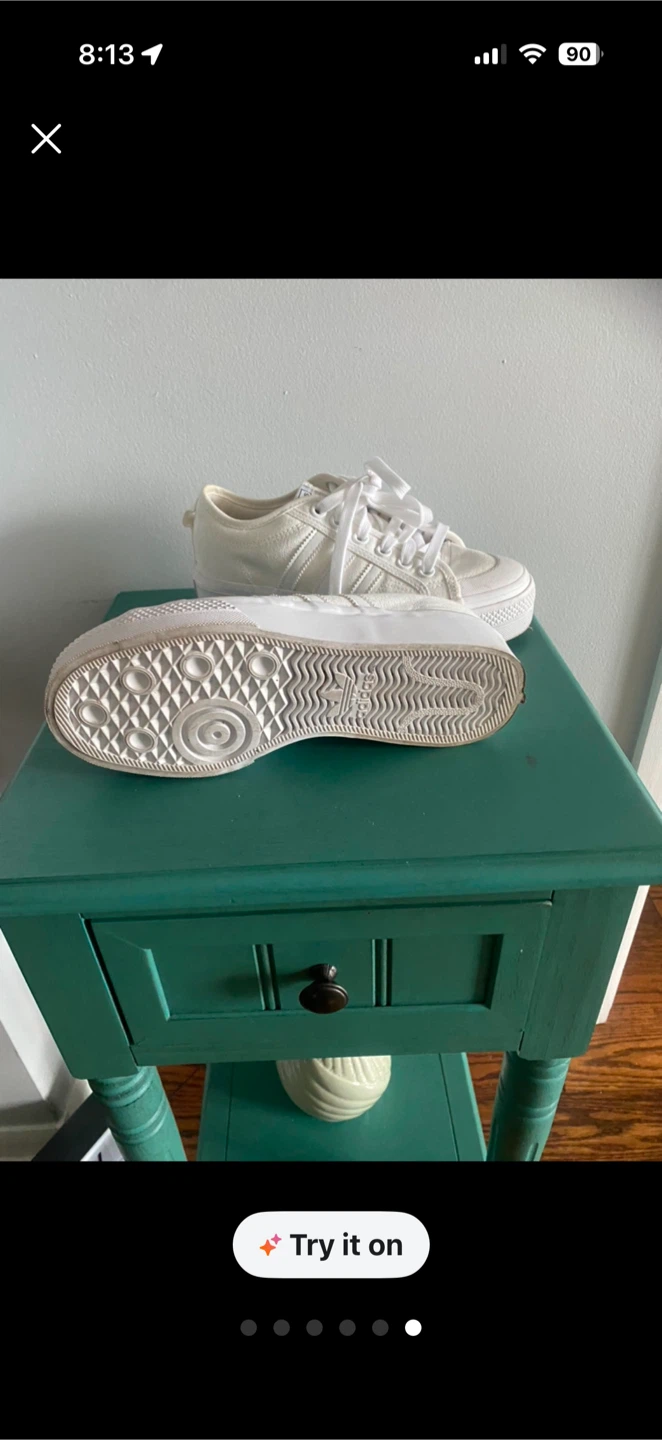 Adidas Nizza Platform Sneakers sz 7 - photo 2